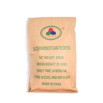 Distilled Monoglyceride food Emulsifier E471 DATEM उत्पादन के लिए DMG जीएमएस